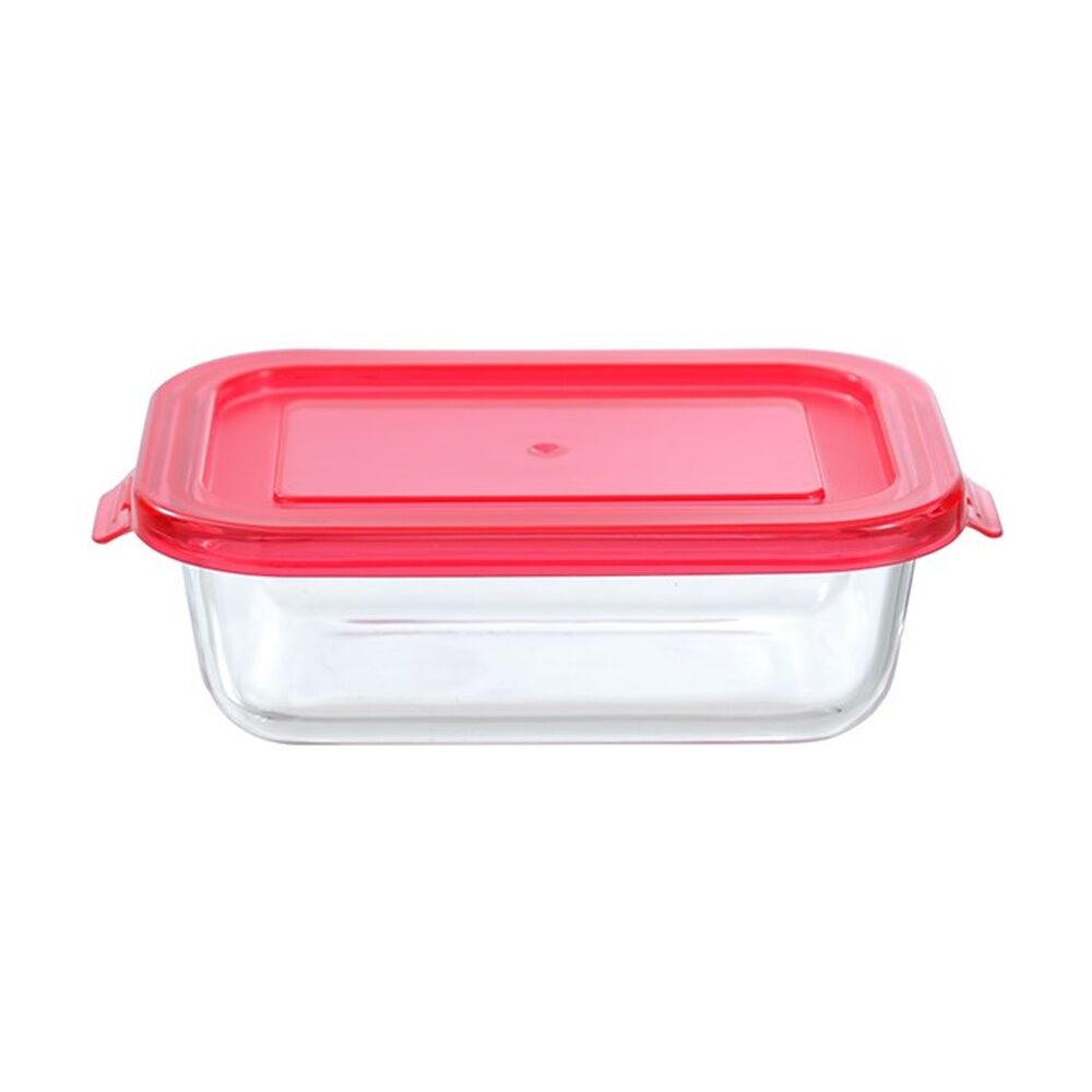 Lemon and Lime Yorkshire Glass Rectangle Quick Seal Container 400ml (12 Pack) — image 4