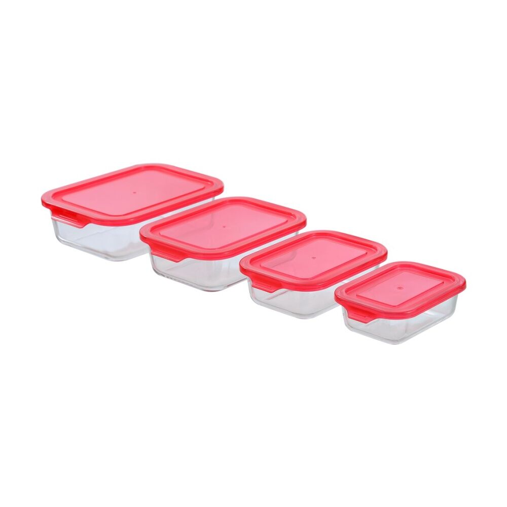 Lemon and Lime Yorkshire Glass Rectangle Quick Seal Container 650ml (24 Pack) — image 6