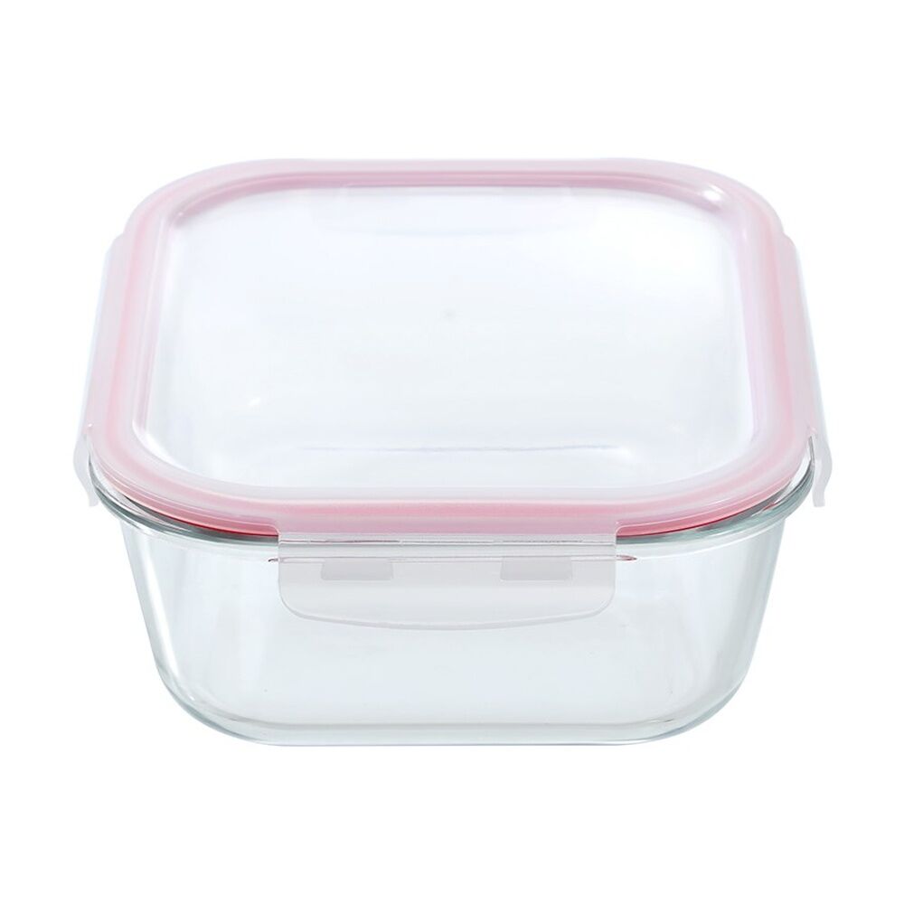 Lemon and Lime Yorkshire Glass Rectangle Clip Seal Container 2.3L Food Safe (6 Pack) — image 5