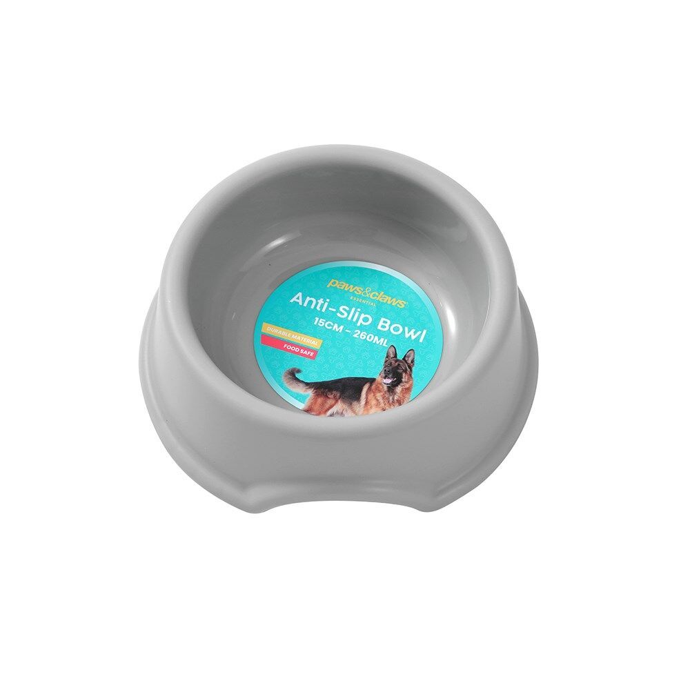 Paws and Claws Pet Essentials Anti Slip Bowl 260mL/15cm Assorted (6 Pack) — image 2
