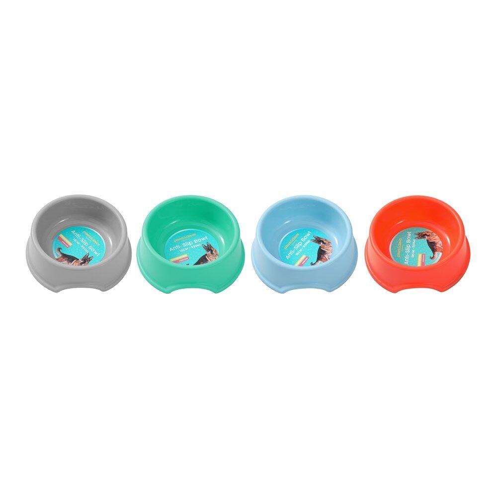 Paws and Claws Pet Essentials Anti Slip Bowl 550mL/18cm Assorted (6 Pack) — image 10