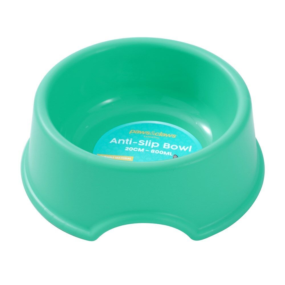 Paws and Claws Pet Essentials Anti Slip Bowl 800mL/20cm Assorted (12 Pack) — image 5