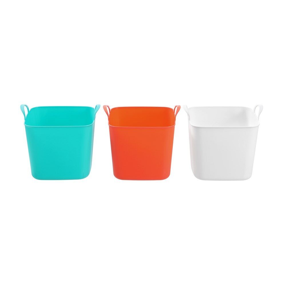 Boxsweden Mini Flexible Storage Organiser Square Tub/Box 5L/23x20x20 Assrtd (12 Pack) — image 10