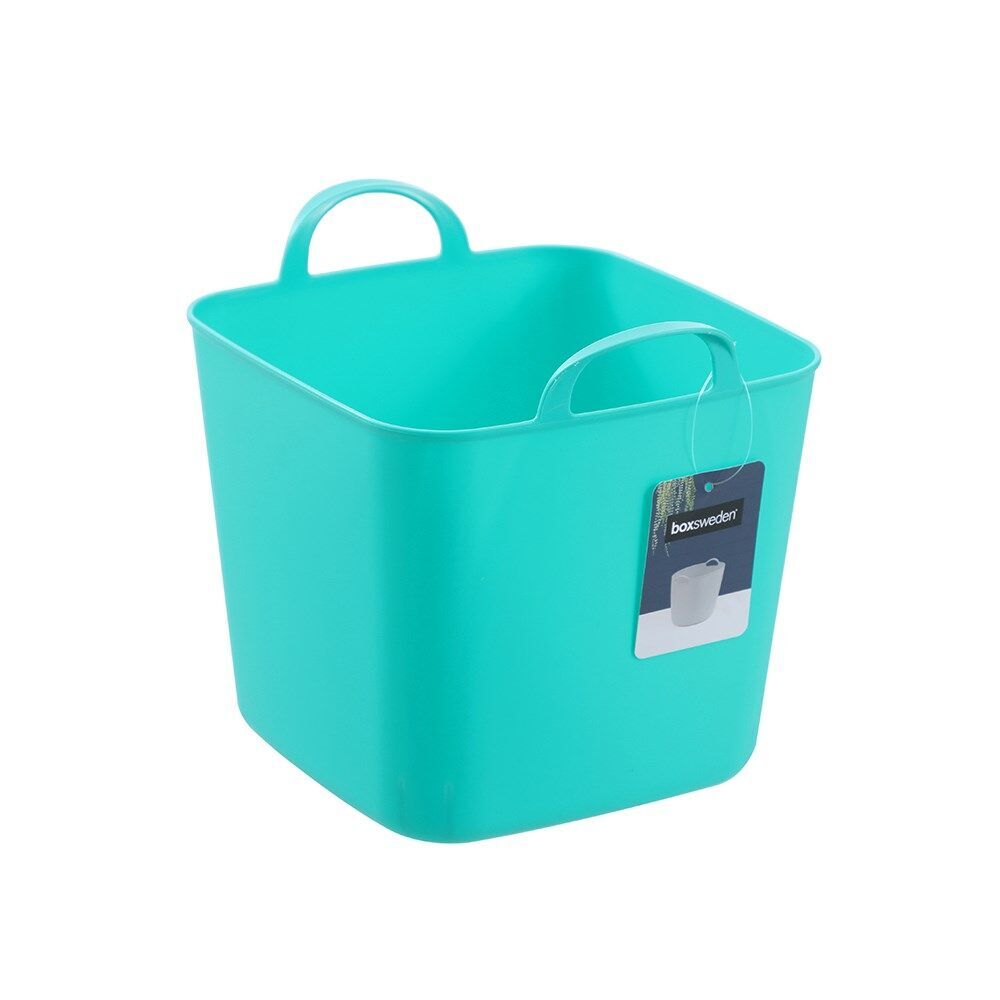 Boxsweden Mini Flexible Storage Organiser Square Tub/Box 5L/23x20x20 Assrtd (12 Pack) — image 2