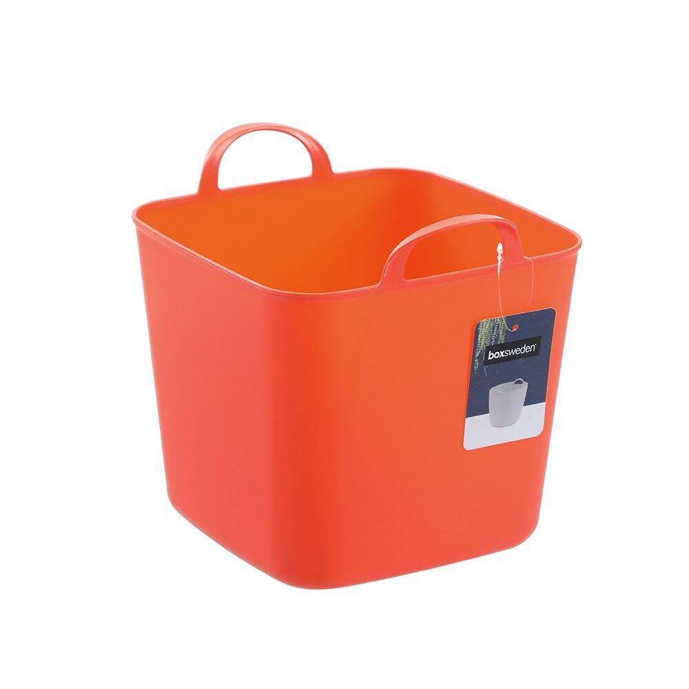 Boxsweden Mini Flexible Storage Organiser Square Tub/Box 5L/23x20x20 Assrtd (12 Pack) — image 3