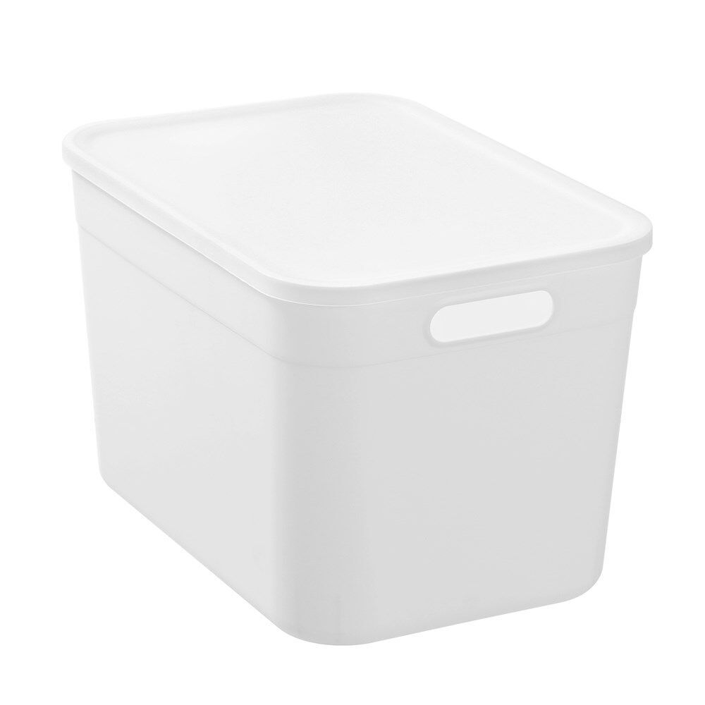 Boxsweden Stackable Durable Storage Container with Lid 35.5cm 16.5L (4 Pack) — image 5