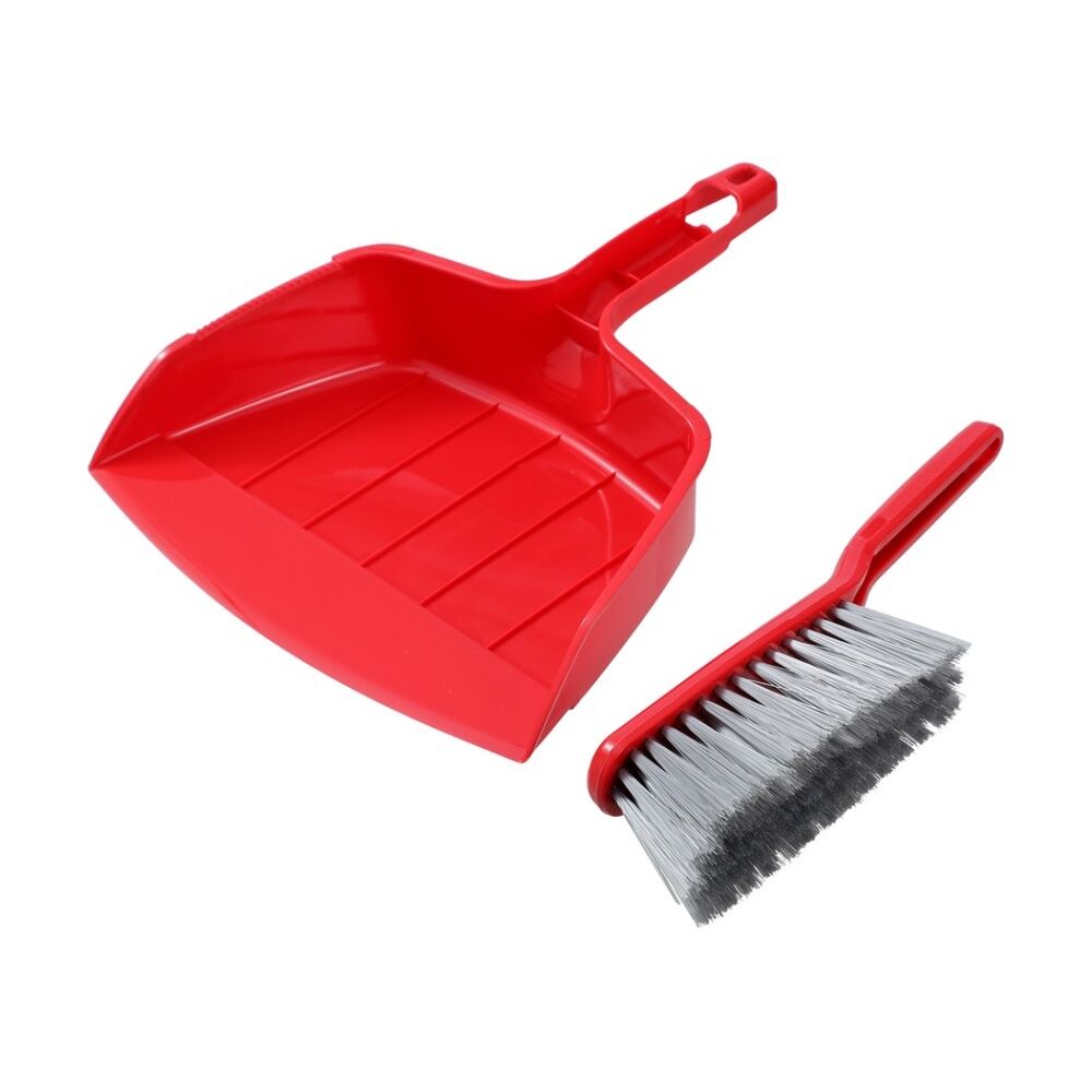 Boxsweden Prime Dustpan & Brush Comfort Grip Handle for Cleaning Assorted (6 Pack) — image 7