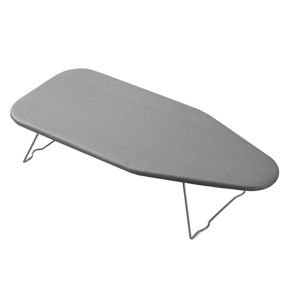 Boxsweden 70x30cm Grey Table Top Ironing Board w/ Foldable Legs — image 6