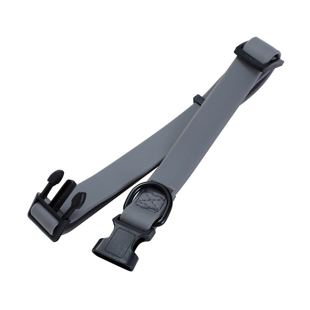 Paws and Claws Paws & Claws Adjustable TPU Waterproof Dog/Pet Neck Collar 35-50x2cm M Grey — image 4