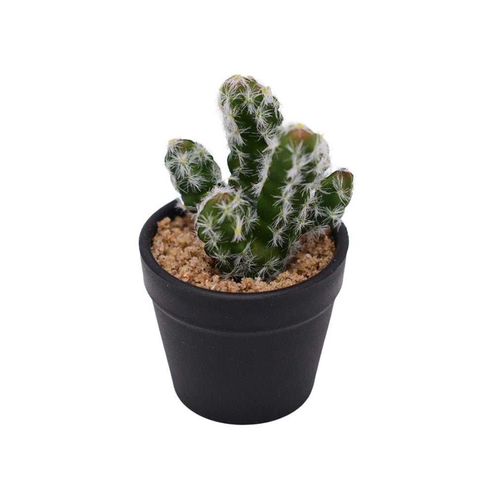 Urban Potted Artificial 12cm Cactus Plant Fake Faux Indoor Home Decor Green