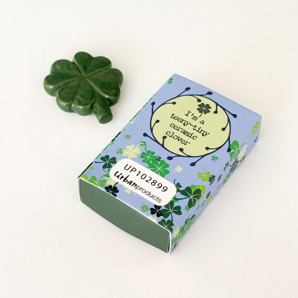 Urban Good Luck Matchbox Memory Gift Keepsake Figurine 5cm Blue (8 Pack) — image 3
