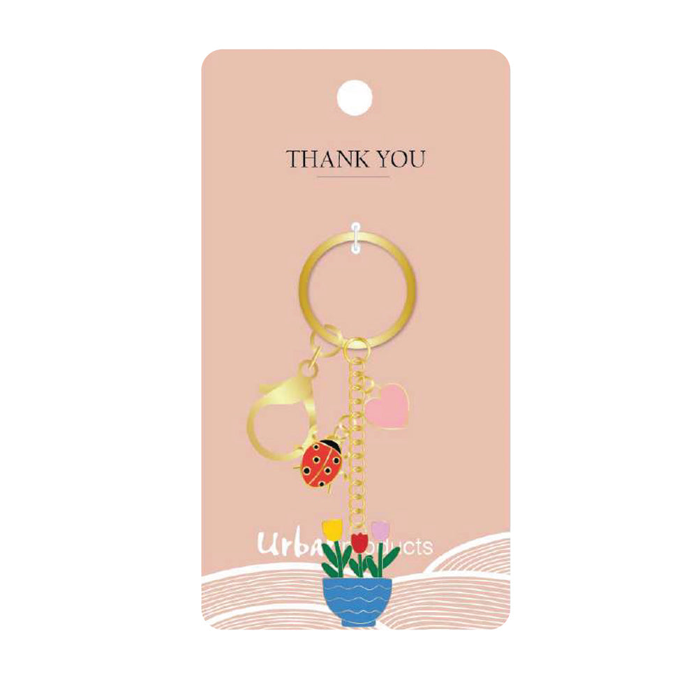 Urban Products Thank You Decorative Keyring/Keychain Accessory Colourful 12cm