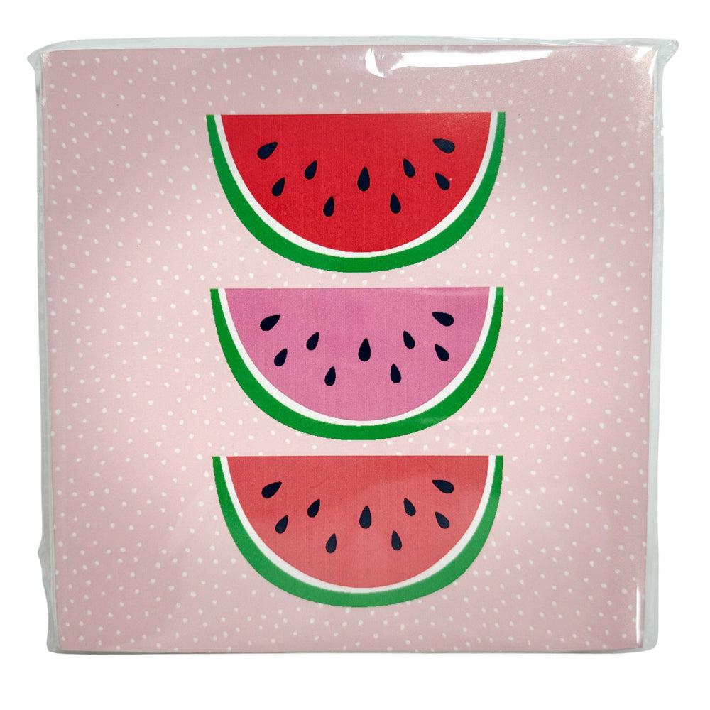 Urban 20pc Urban Watermelon Napkins Red Pink 33x33cm Kitchen Decor Tableware (12 Pack) — image 2