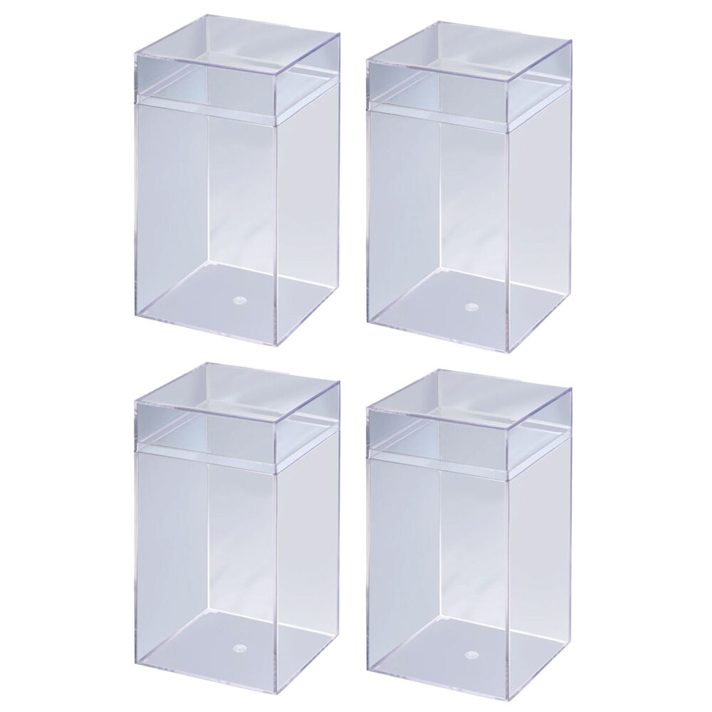 Ultra Pro 7'' Figurine Toy Display Box Case Storage Holder Protector Clear (4 Pack)