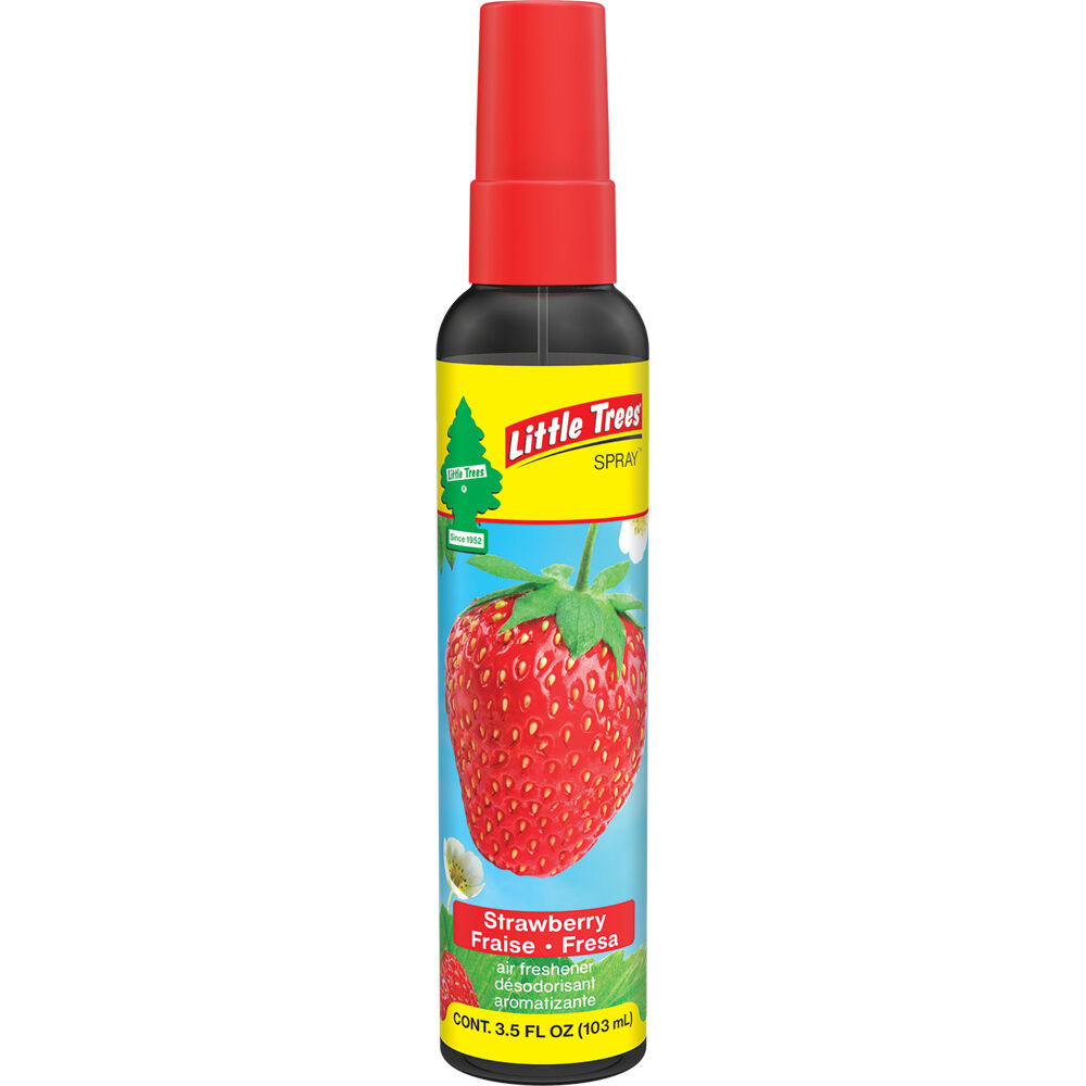 Little Tree 103ml Strawberry Pump Spray Car Air Freshener Fragrance