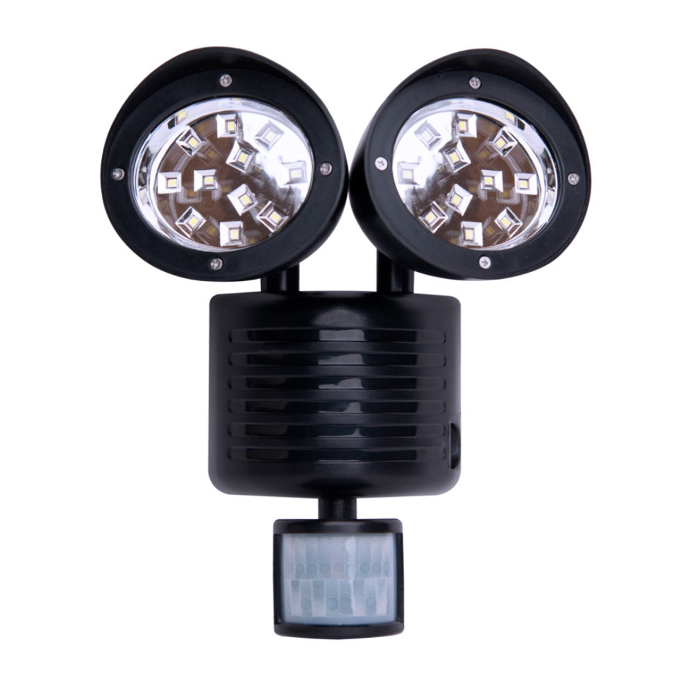 Ultracharge LED Flood Wall Light Outdoor 8W Wireless Motion Sensor Solar Charged