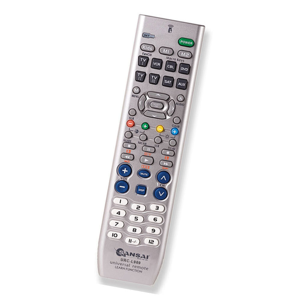 Sansai 8 in 1 Universal Remote Controller w/ Learning/Memory Function for Tv/dvr — image 3
