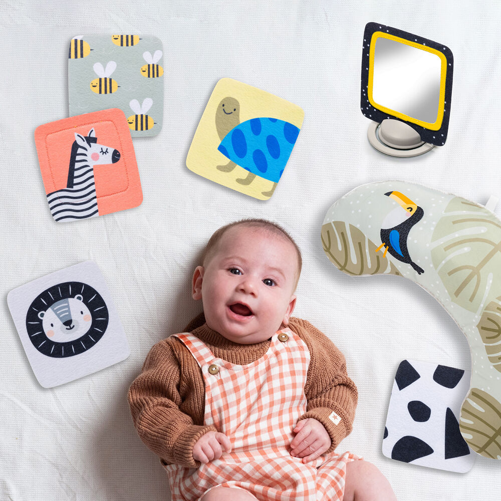Taf Toys Tummy Time Set Sensory Mat and Pillow Combo Babies/Toddlers 0m+ — image 2