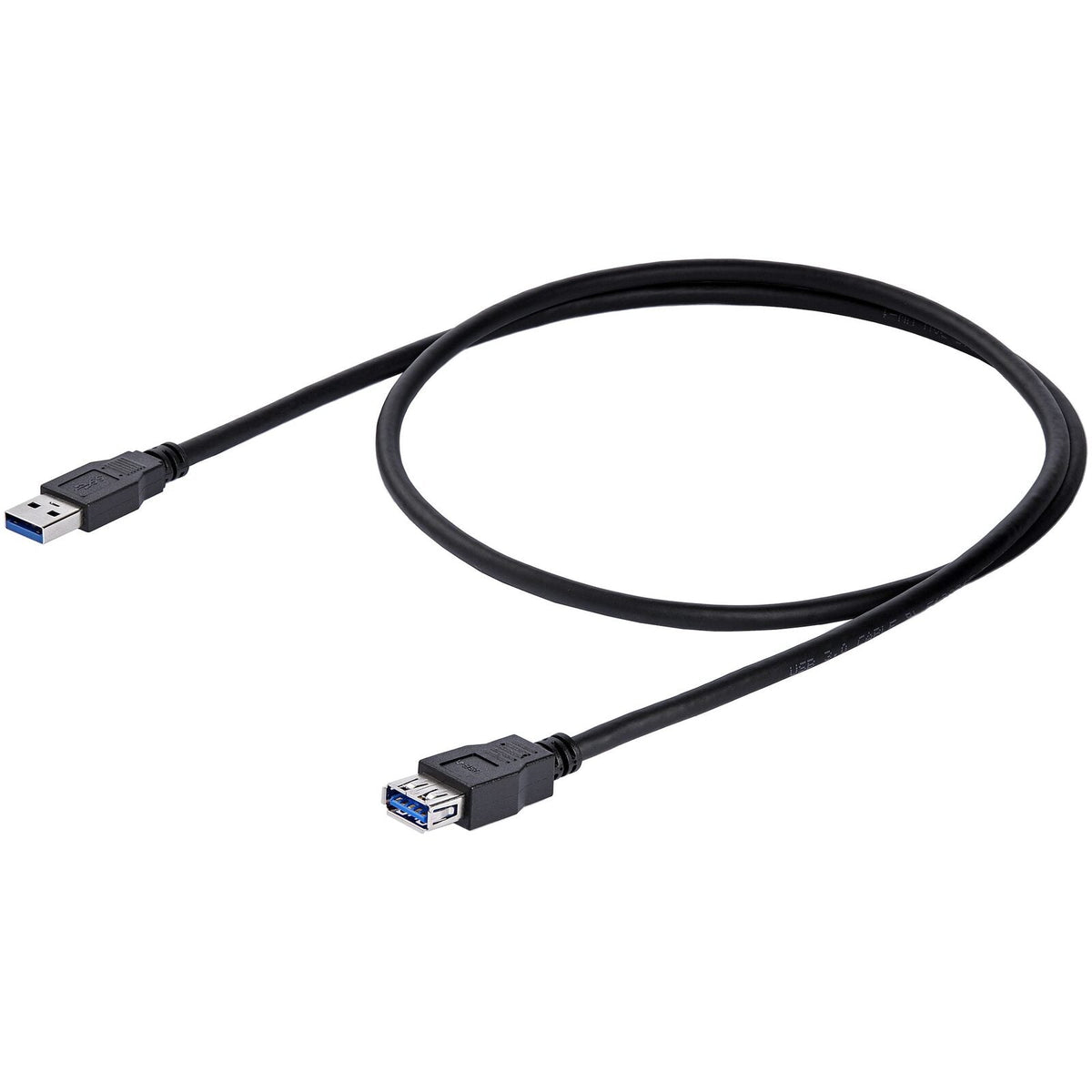 Star Tech 1m SuperSpeed USB 3.0 5Gbps Extension Cable Male To Female Black — image 4