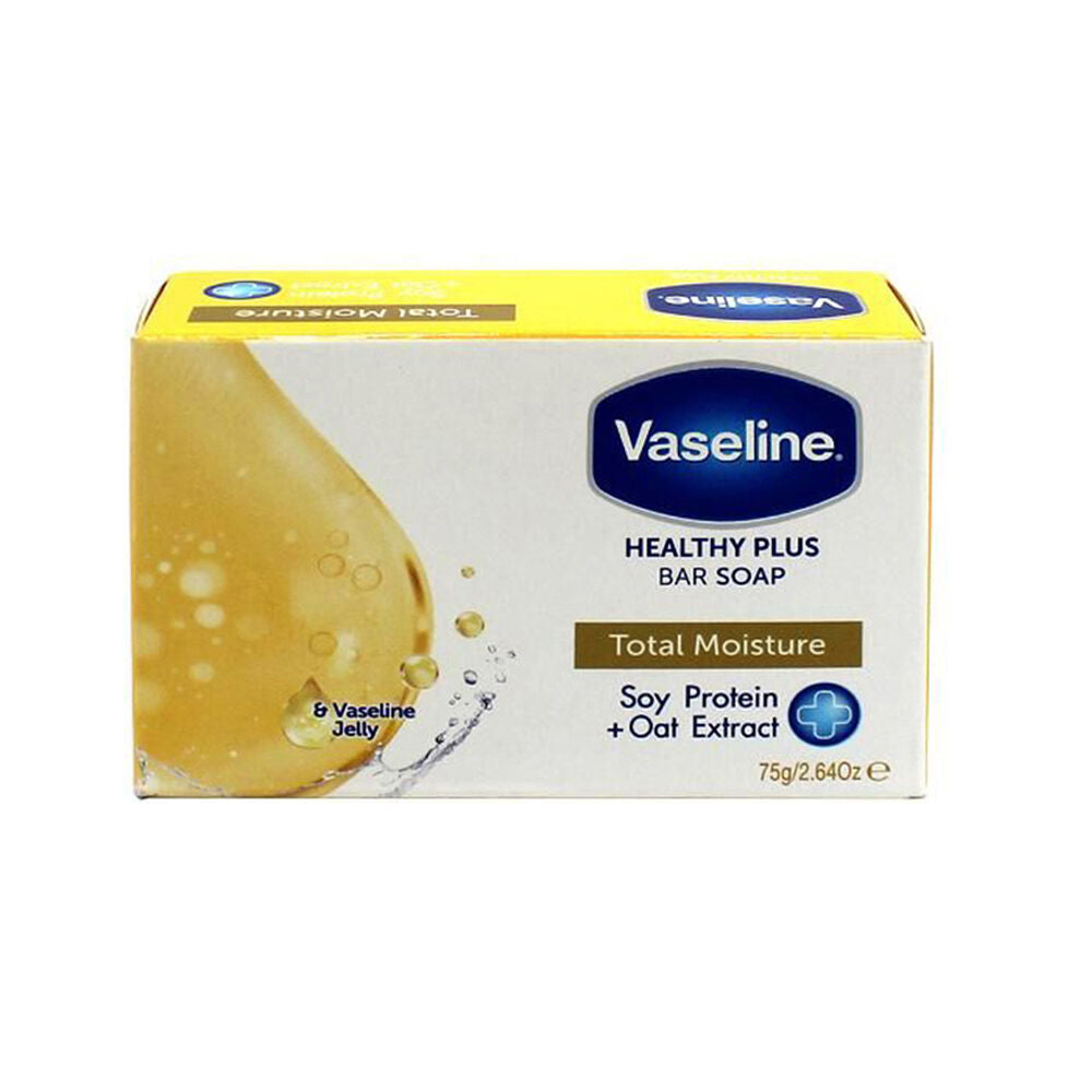 Vaseline 75g For All Skin Types Total Moisture Hydrating Soap Cleansing Bar