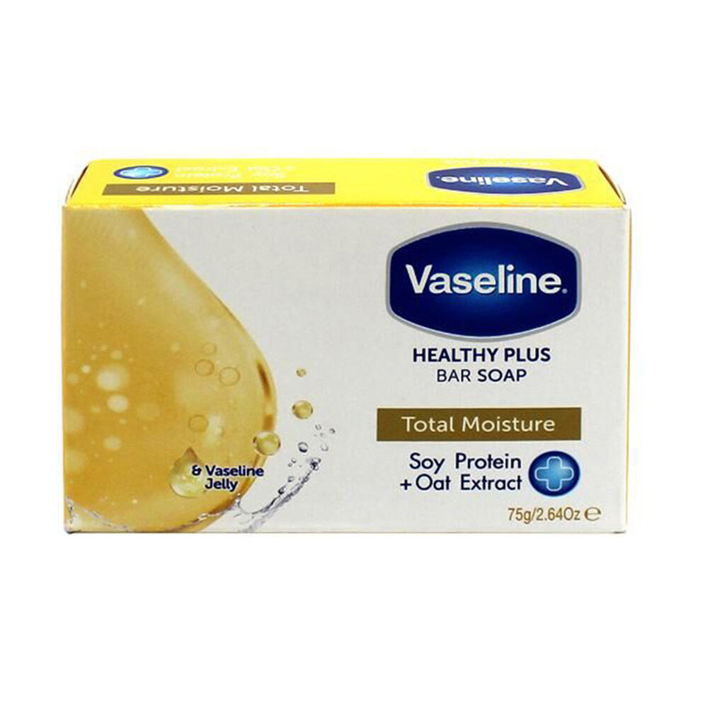 Vaseline Total Moisture Hydrating Soap Cleansing Bar For All Skin Types 75g (12 Pack) — image 2