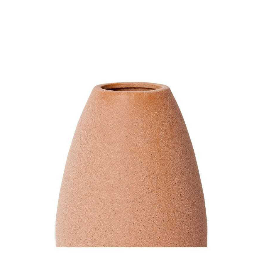 E Style Finley Tub Ceramic Flower/Plant Vase Tabletop Decor Terracotta — 26cm