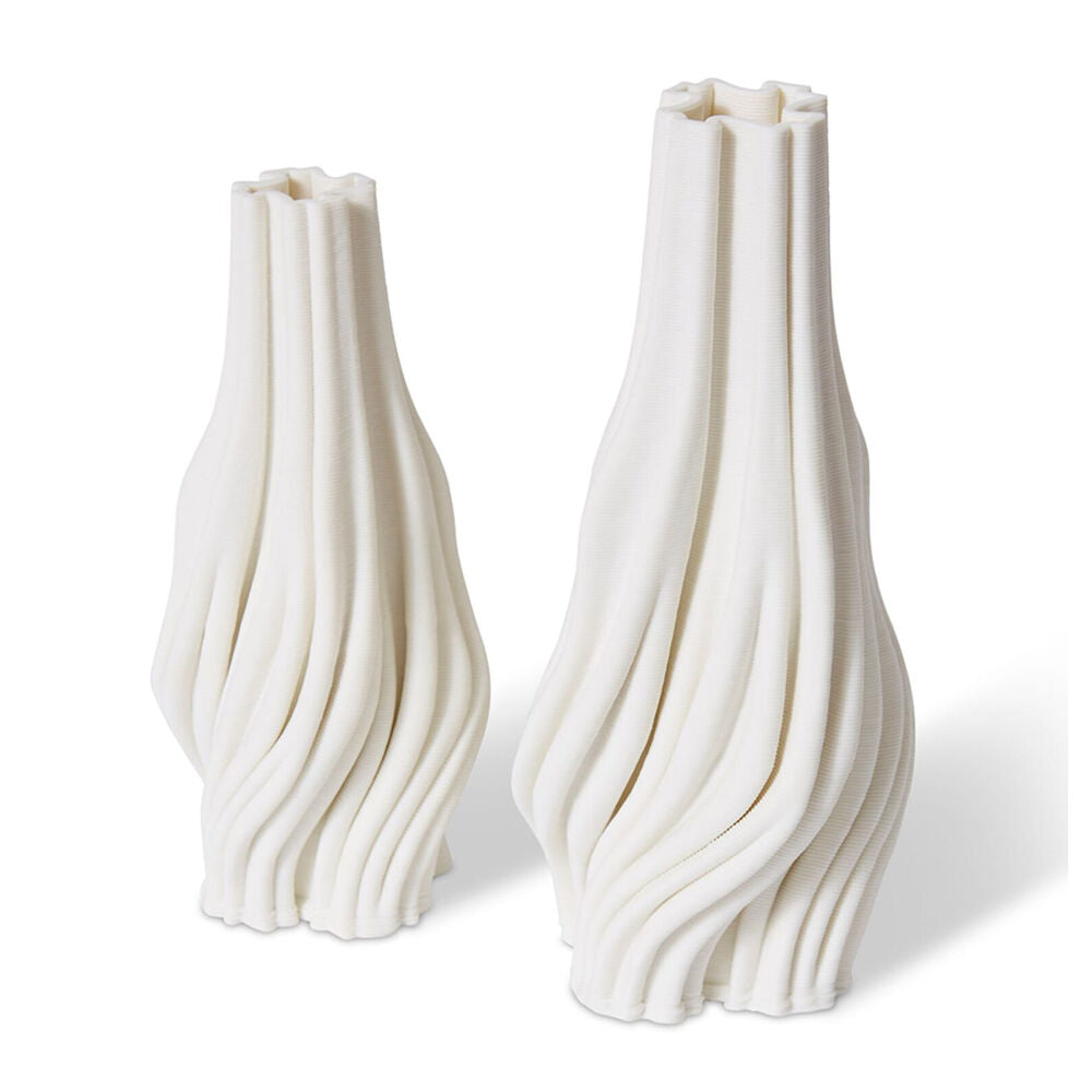 E Style Roxy Porcelain/Ceramic Flower Vase Centerpiece Home Decor 20cm White — image 3