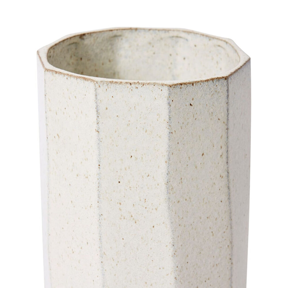 E Style Letsha Ceramic Flower Vase Centerpiece Indoor Home Decor 30cm Cream — image 2