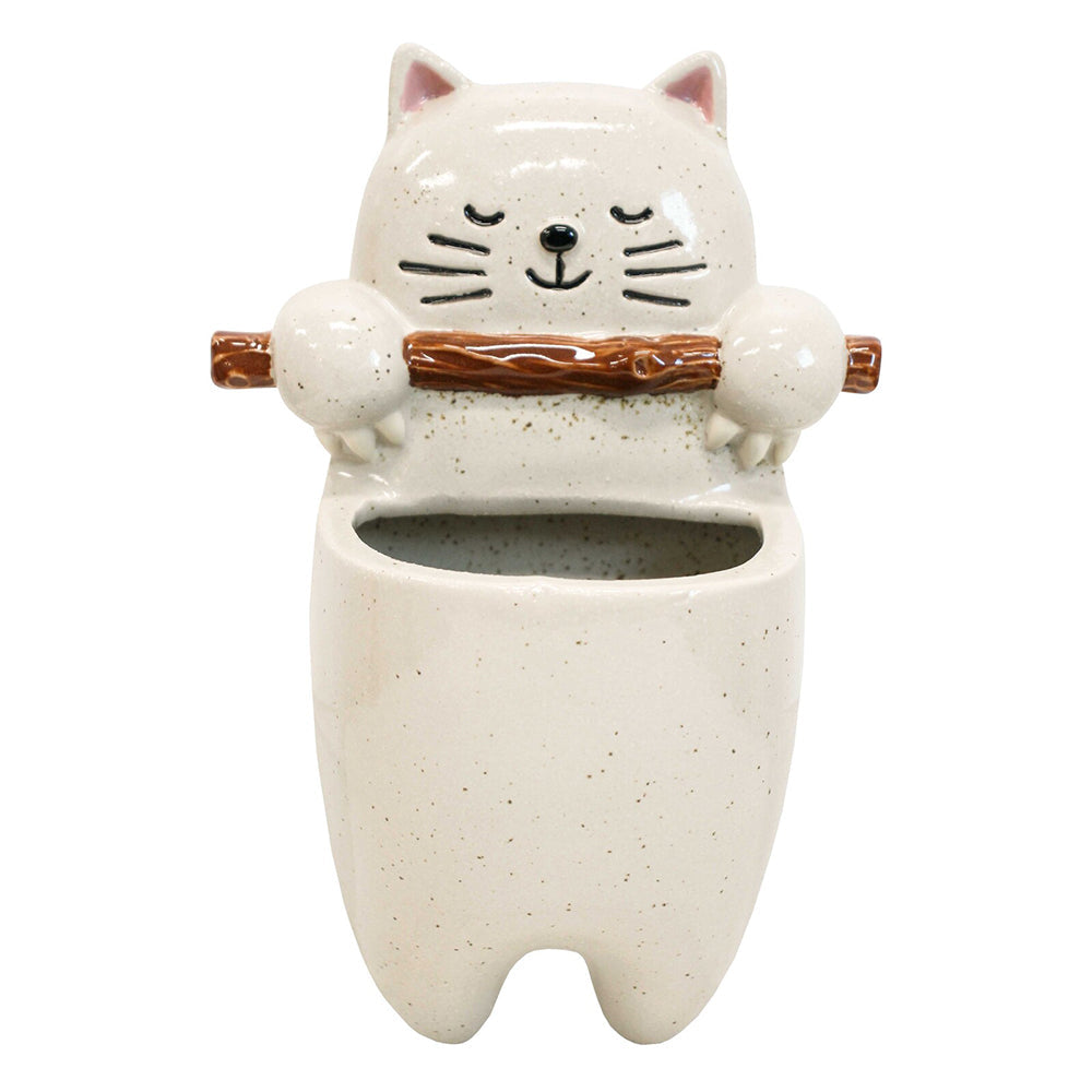 LVD Ceramic Planter Milo Decorative Flower Plant Pot Home Table Decor 21x14cm (3 Pack) — image 2