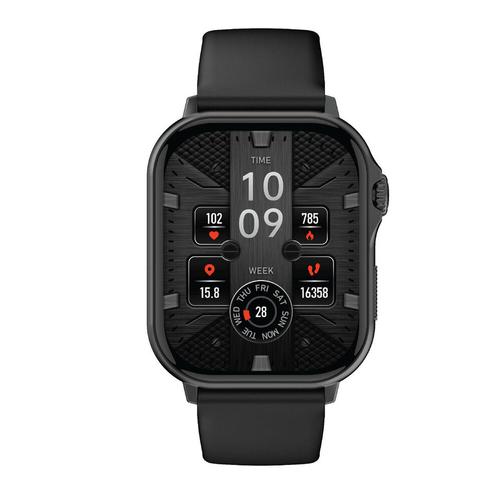 Vfitness V-Fitness IPX8 Smart Watch GPS 2.1in Screen Apple/Google Fit Tracking Black