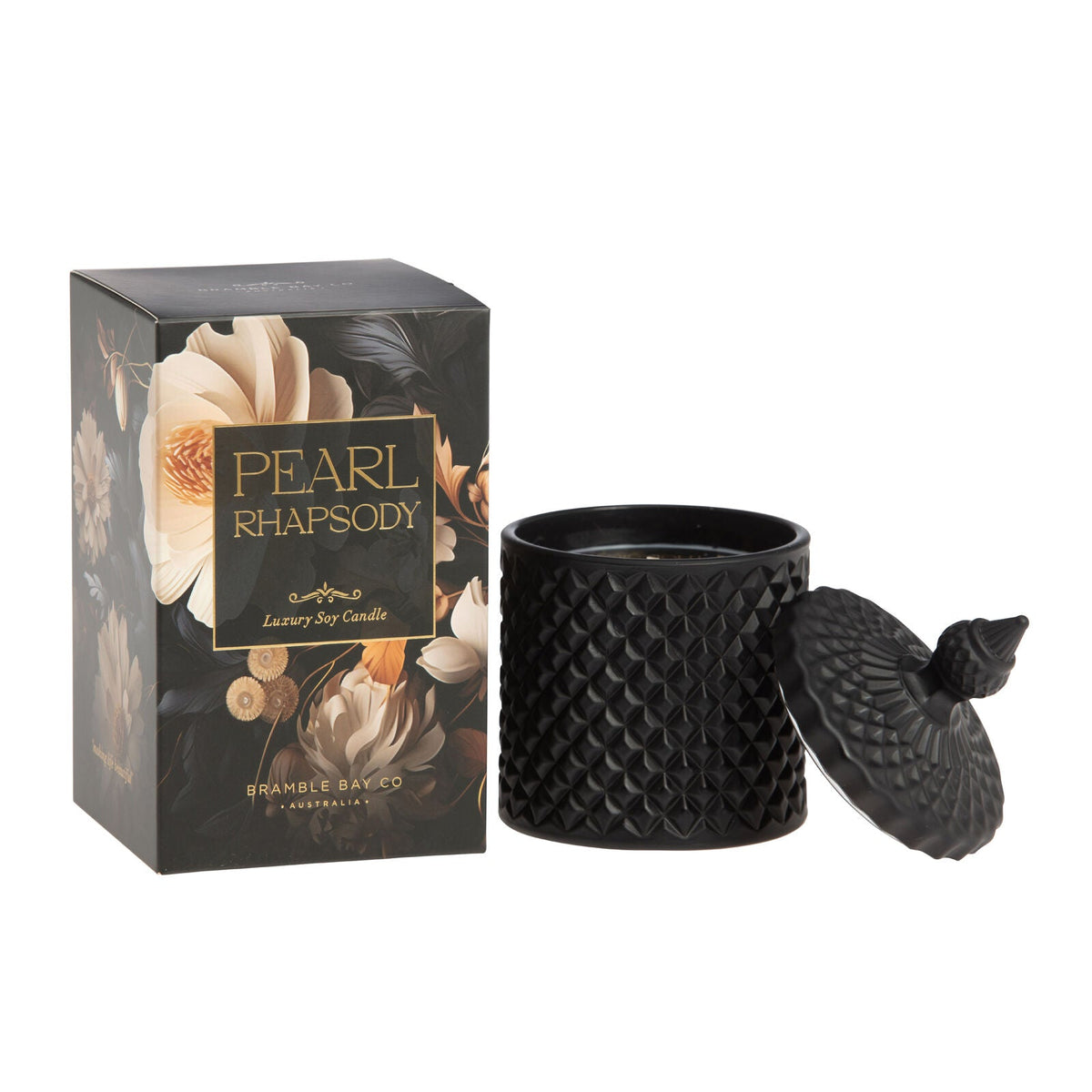 Bramble Bay Vintage Floriade Pearl Rhapsody Candle Home Fragrance 250g (2 Pack) — image 2
