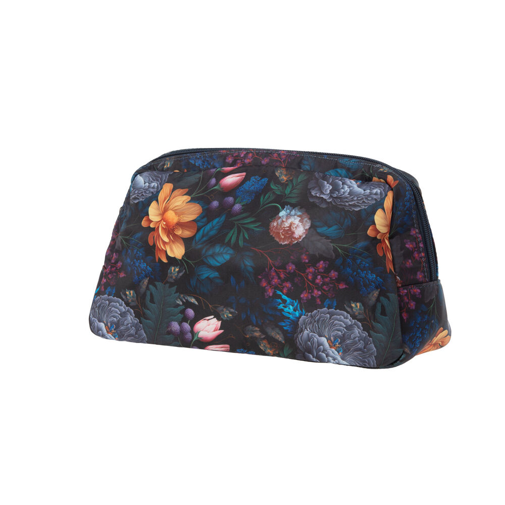 Bramble Bay Vintage Floriade Velvet Bloom Wash Cosmetic Bag Travel (2 Pack) — image 2