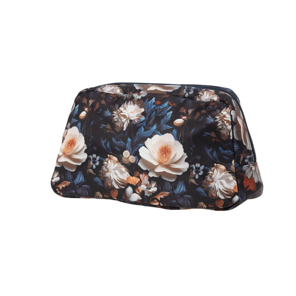 Bramble Bay Travel Vintage Floriade Pearl Rhapsody Wash Cosmetic Bag