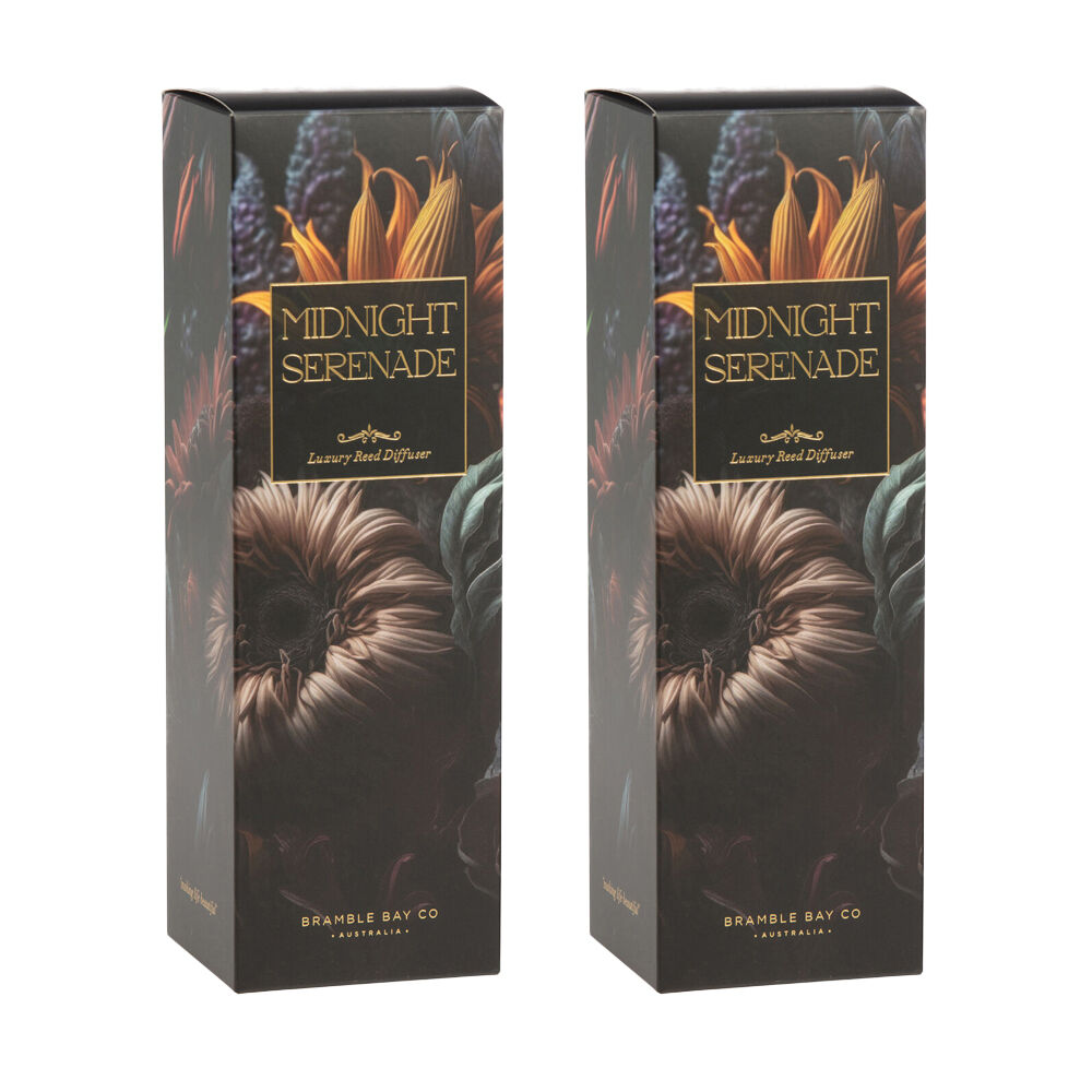 Bramble Bay Vintage Floriade Midnight Serenade Reed Diffuser 150ml (2 Pack)