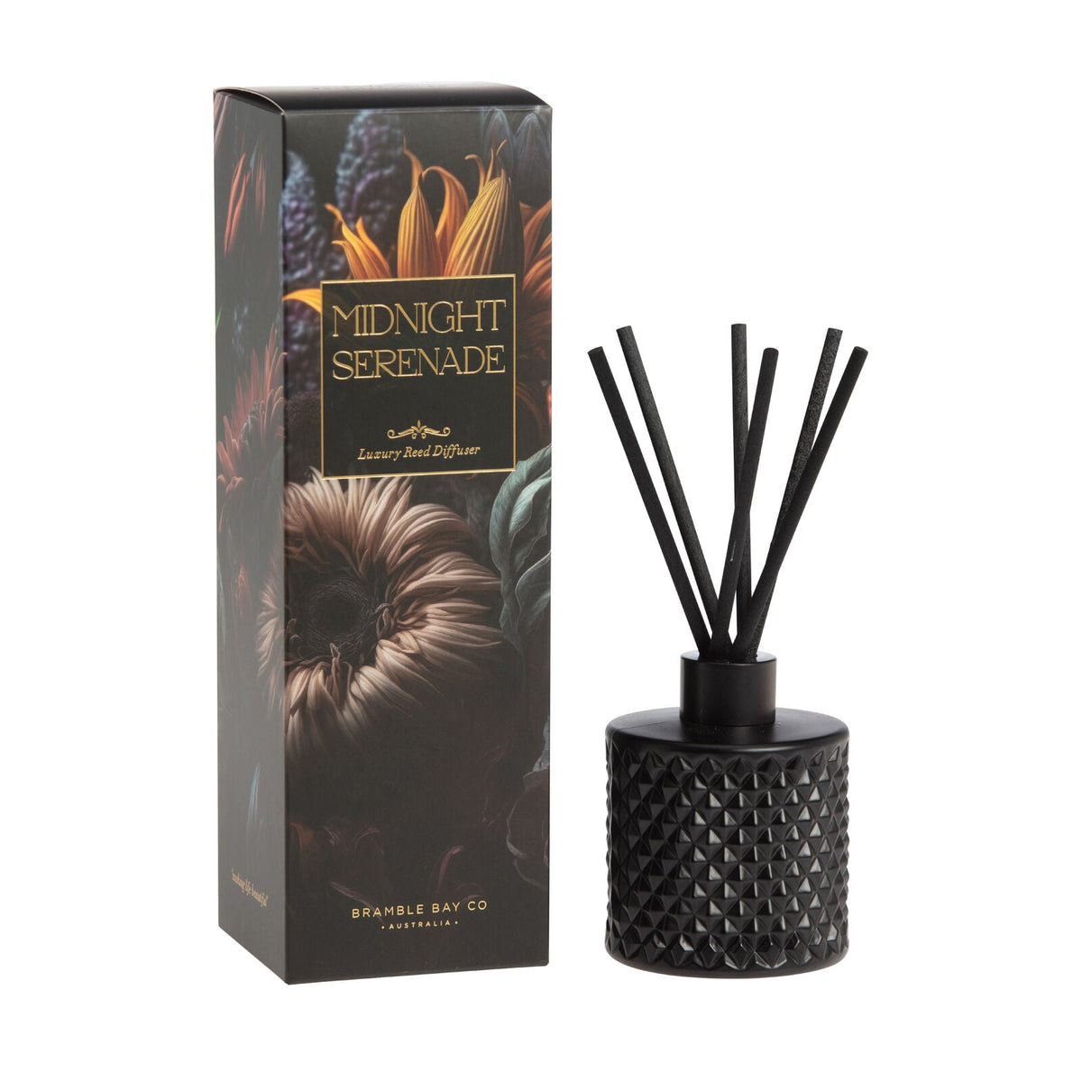 Bramble Bay Vintage Floriade Midnight Serenade Reed Diffuser 150ml (2 Pack) — image 2
