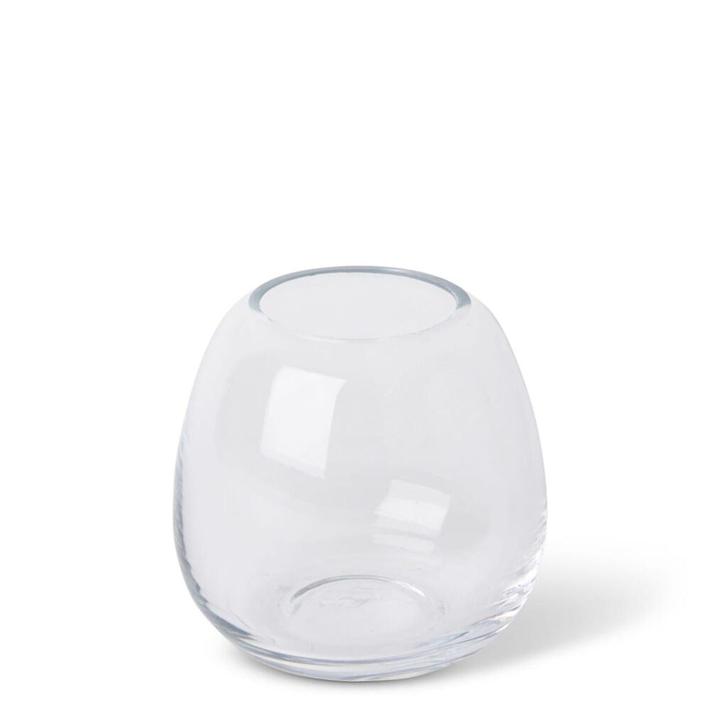 E Style Alma Vase Home Tabletop Indoor Decorative Display 10x10cm Clear (3 Pack) — image 2