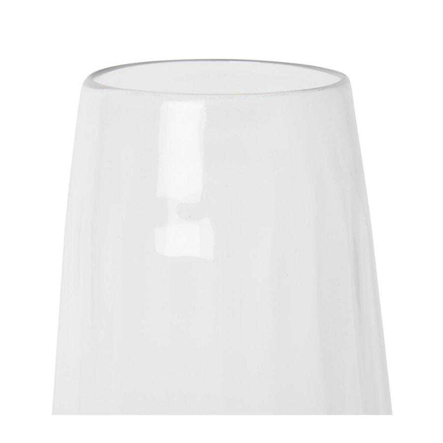 E Style 35cm Glass Demi Tall Plant/Flower Vase Tabletop Home Decor Clear — image 2
