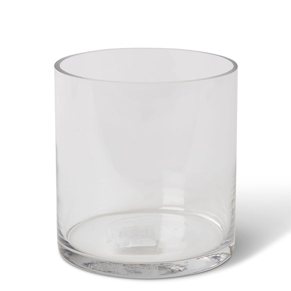 E Style Vera Vase Home Tabletop Indoor Decorative Display 15x15cm Clear (2 Pack) — image 2