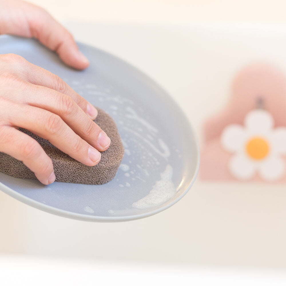 Vigar Florganic Wall Mounted Suction Holder w/ Sponge - Pink/Grey (2 Pack) — image 8