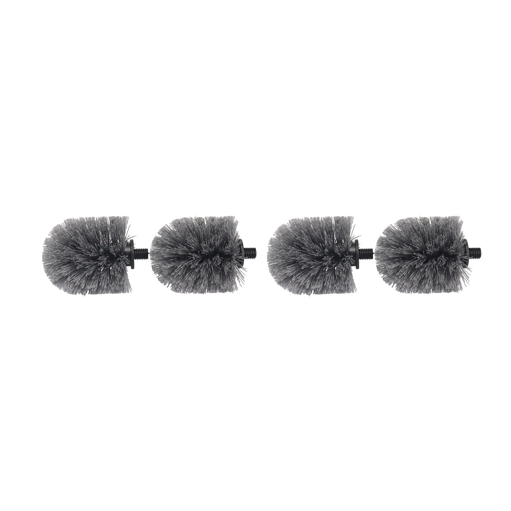 Vigar 2pc Vigar Replacement Nylon Bristles Toilet Brush Head - Grey (2 Pack)