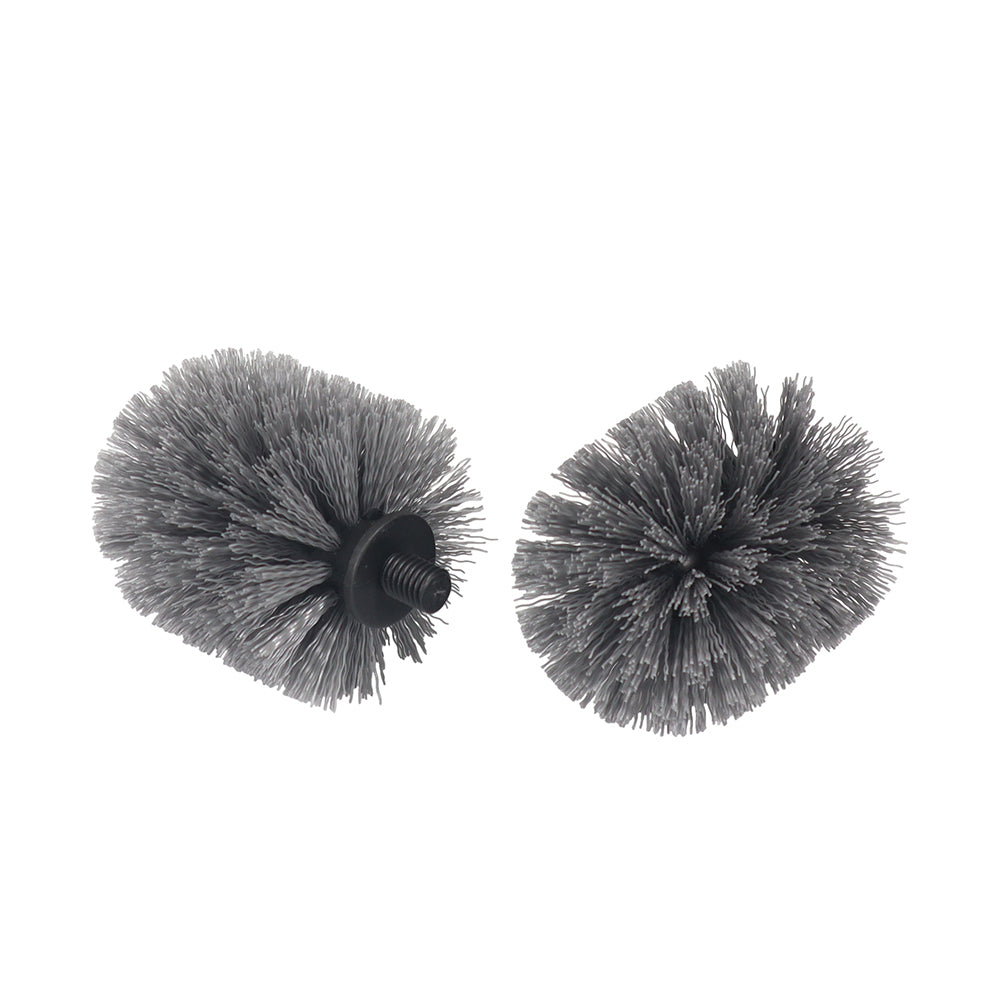 Vigar 2pc Vigar Replacement Nylon Bristles Toilet Brush Head - Grey (2 Pack) — image 4