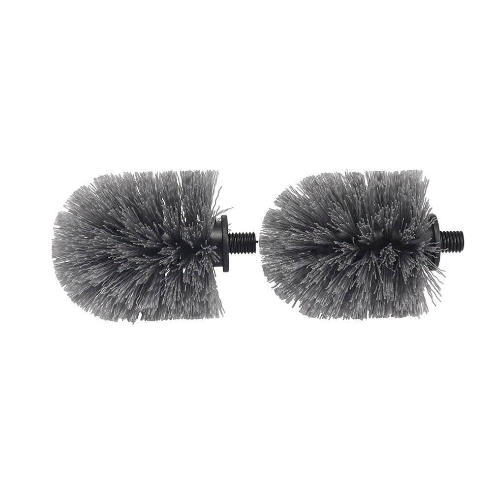 Vigar Replacement Nylon Bristles Toilet Brush Head - Grey (2 Pieces)