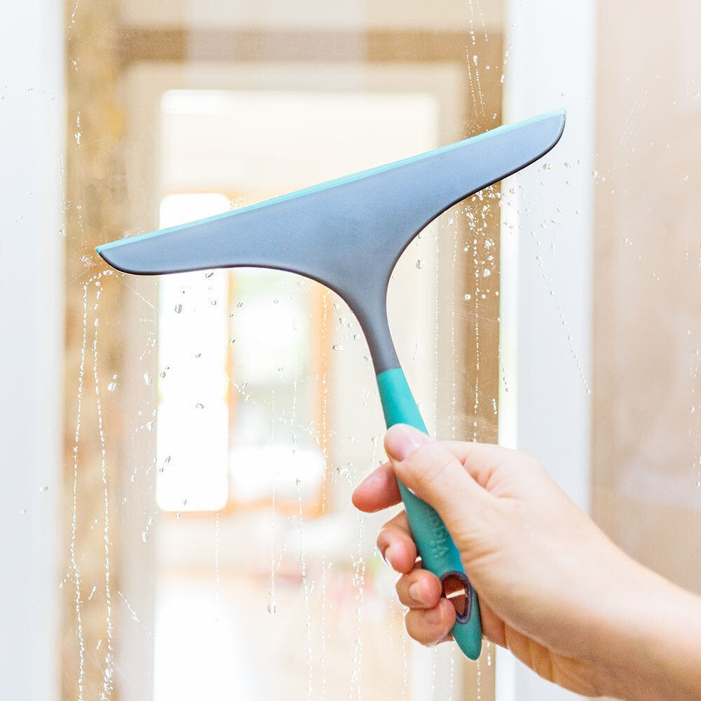 Vigar Hergo Squeegee Tiles/Window Surface Glass Cleaner 23.5cm Turquoise (3 Pack) — image 2
