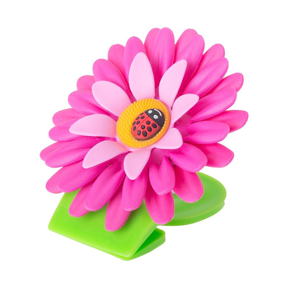 Vigar Flower Power 8cm Fridge/Refrigerator Magnetic Clip Home Decor Pink (3 Pieces) — image 3