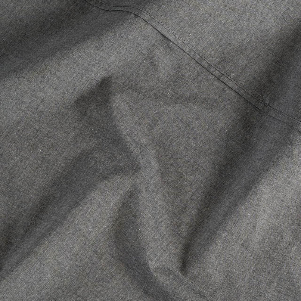 Canningvale Queen Classic Vintage Softwash Cotton Sheet Set Charcoal Melange — image 3