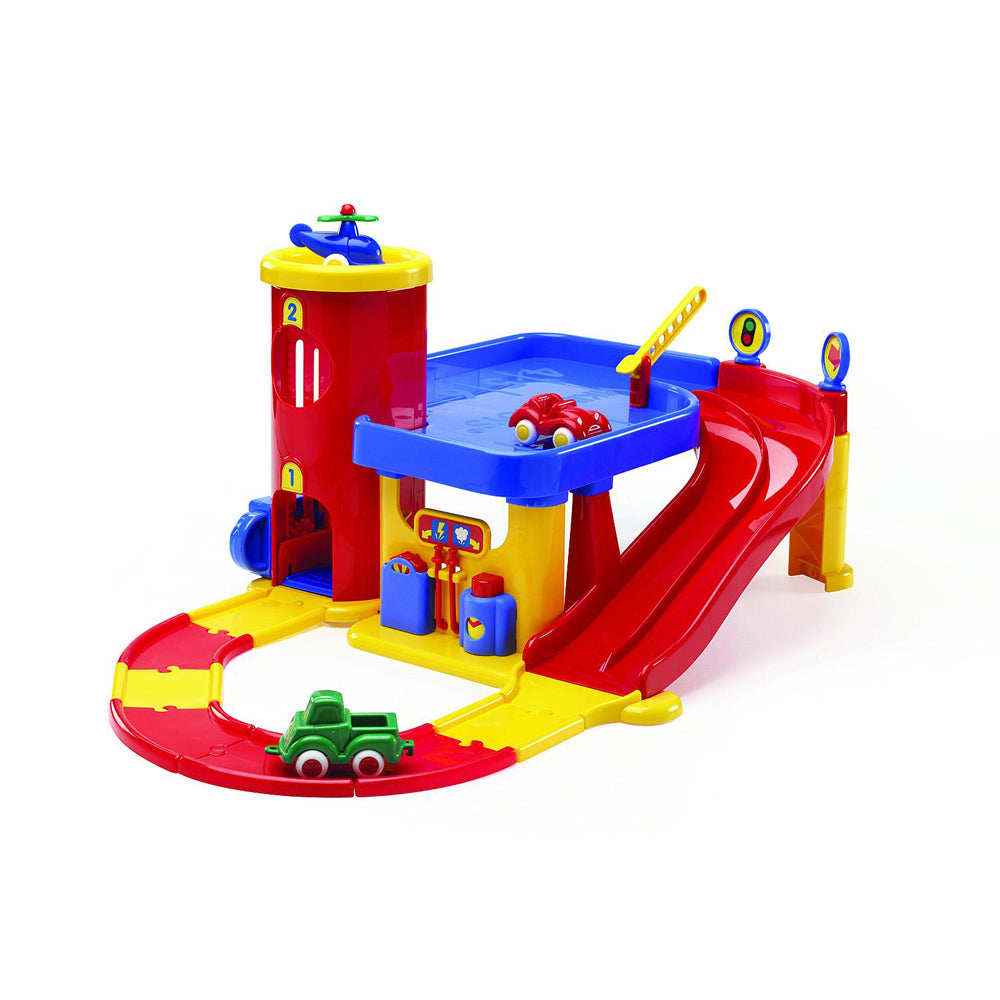 Viking Toys 2-Storey Garage w/ Tracks Kids/Children Vehicle Toy Play Set 12m+