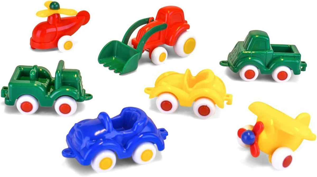Viking Toys Mini Chubbies Vehicle Car/Boat Play Toy Kids/Children 12m+ (7 Pieces) — image 7
