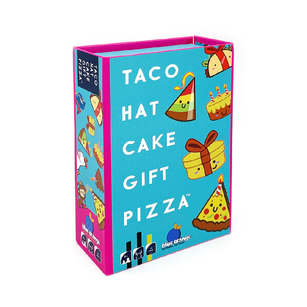 Blue Orange Games Taco Hat Cake Gift Pizza 2-8 Players Kid/Children Card Game 8+