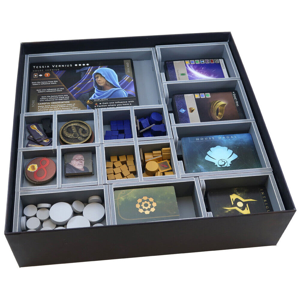 Folded Space Game Box Inserts Organiser Storage Divider For Dune Imperium RPG — image 5