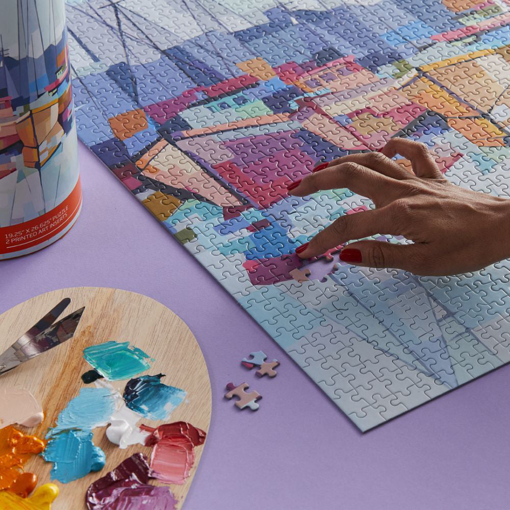 Werkshoppe 49x67.6cm Marina Children Jigsaw Puzzle w/ Inserts 13y+ (1000 Pieces) — image 3